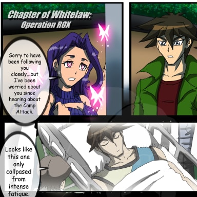 Episode-10: - Operation ROX of My Hero Academia AU: Whitelaw Chapters, a My Hero Academia, Appmon, A Certain Scientific Railgun, XXX Holic and Tsubasa : Reservoir Chronicle fanfiction comic. One more time, for my fans of the BNHA AU...you guys are eating good! Try to show some support! - https://www.deviantart.com/tingandwal/journal/Commissions-Open-969575660