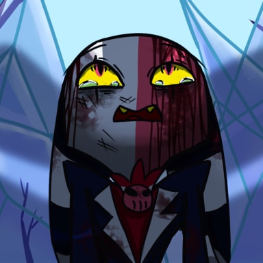 Episode-1: - I can keep you of Demons in reflection (AU), a Helluva Boss fanfiction comic. It must be fate, there happens to be a tree. Sentence your oath, the knight of Fullmoon.