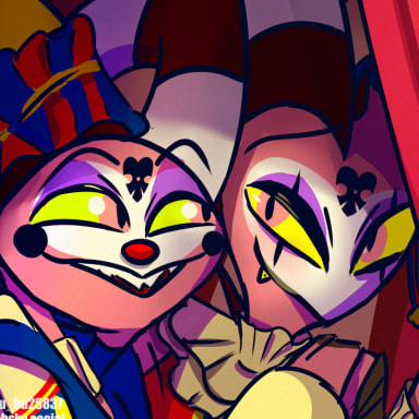 Episode-34: - How did you even survive? of Demons in reflection (AU), a Helluva Boss fanfiction comic. 