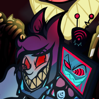 Episode-5: - Get Out Alive of Truth Beneath the Rose, a Hazbin Hotel fanfiction comic. Vox seeks Roo after seeing her possess Alastor and kidnaps Alastor, but attracts unwanted attention.