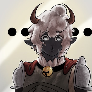 Episode-2: - Next Day and The Approaching Festival of Uncovered Veil / Cult of The Lamb Royal Au, a Cult of the Lamb fanfiction comic. 