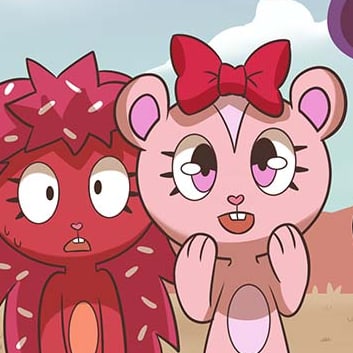 Episode-6: - red friend of short comics about HTF, a Happy Tree Friends fanfiction comic. 