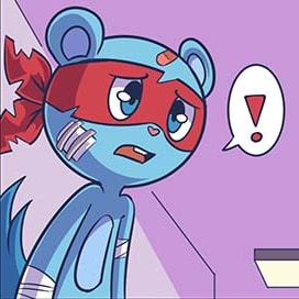 Episode-2: - Broken of Fallen Soldier Au, a Happy Tree Friends fanfiction comic. 