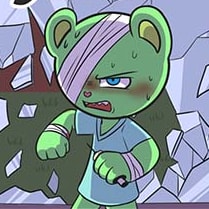 Episode-5: - Recovery part 01 of Fallen Soldier Au, a Happy Tree Friends fanfiction comic. 