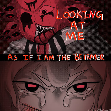 Episode-1: - Betrayer of Betrayer / One Shot, a Cult of the Lamb fanfiction comic. 