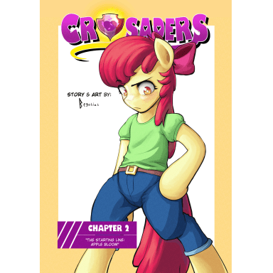 Episode-10: - Chapter 2: The Starting Line: Apple Bloom of Crusaders, a My Little Pony fanfiction comic. 