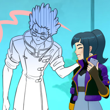 Episode-10: - Episode 8 of The Last Teleport, a Slime Rancher fanfiction comic. Oh! What a surprise! Viktor, you really are a genius! I don't think Morion is upset at him anymore!