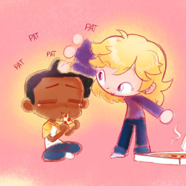 Episode-4: - Intermission of BatFam Pizza Saga, a Batman and DC fanfiction comic. 