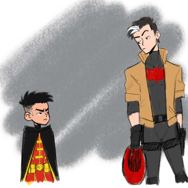 Episode-1: - What’s Up? of The Great Camera Caper, a Batman and DC fanfiction comic. 