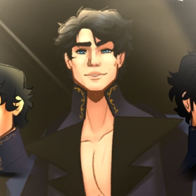 Episode-5: - Dick Walks the Runway of The Model Incident, a Batman and DC fanfiction comic. 