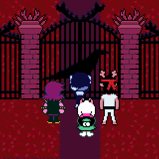 Episode-103: - Episode 103 of Kris performs surgery, a Deltarune fanfiction comic. The gang come across something spookier than a ghost made of blood.