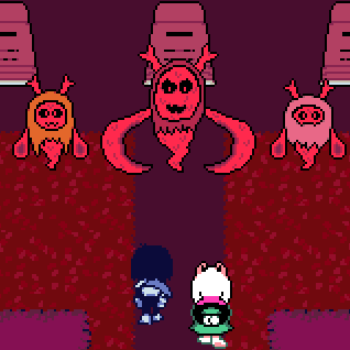 Episode-108: - Episode 108 of Kris performs surgery, a Deltarune fanfiction comic. Kris and Ralsei play some ghostly games.