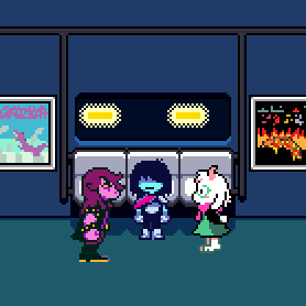 Episode-140: - Episode 10 of Kris performs surgery, a Deltarune fanfiction comic. The gang faces off against a couple of painful enemies.