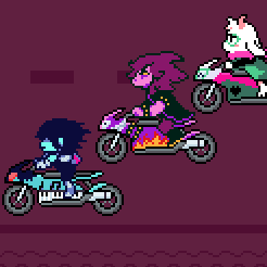 Episode-31: - Episode 31 of Kris performs surgery, a Deltarune fanfiction comic. The gang finally frees Leuka, something that hasn't gone unnoticed by Carci... more or less...