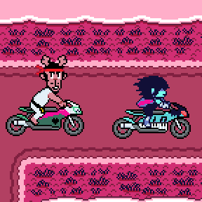 Episode-35: - Episode 35 of Kris performs surgery, a Deltarune fanfiction comic. The gang arrives in the small intestines, but Susie's high-speed reckless driving causes the group to accidentally split up.