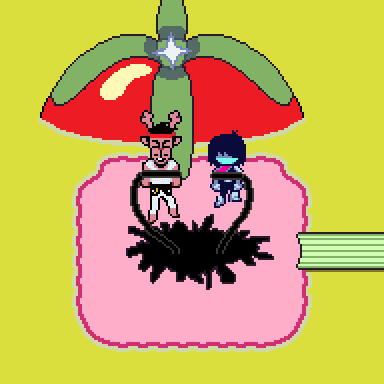 Episode-59: - Episode 59 of Kris performs surgery, a Deltarune fanfiction comic. The gang meet up again inside of Rudy stomach, but one member sadly cannot make it to the reunion.