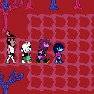 Episode-7: of Kris performs surgery, a Deltarune fanfiction comic. The gang encounters a "Warrior of Legends" and "Arcanist of Myths".