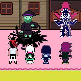 Episode-73: - Episode 73 of Kris performs surgery, a Deltarune fanfiction comic. Kris gives Rouxls the finger.