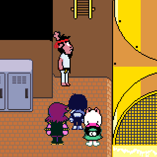 Episode-81: - Episode 81 of Kris performs surgery, a Deltarune fanfiction comic. The gang needs to get up a ladder.