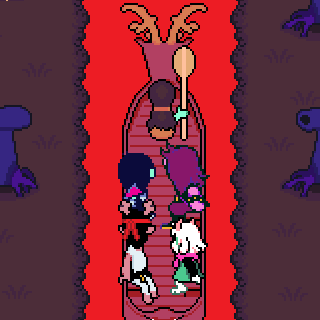 Episode-84: - Episode 84 of Kris performs surgery, a Deltarune fanfiction comic. Rudy discovers his liver has been severely damaged. At least the free booze will ease the pain a little.