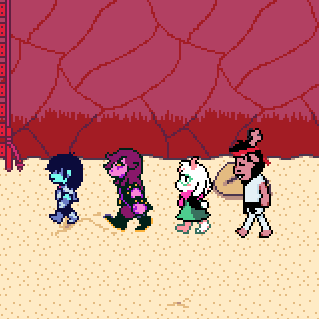 Episode-85: - Episode 85 of Kris performs surgery, a Deltarune fanfiction comic. Kris and Susie get completely wasted on beer and painkillers.