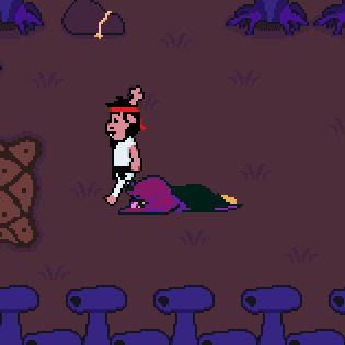 Episode-98: of Kris performs surgery, a Deltarune fanfiction comic. Susie gets some emotional support...

...And a detoxing.