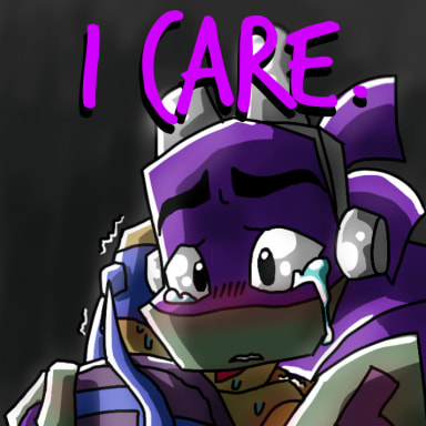 Episode-2: - Deadly Save (Part 2) of I Care., a Teenage Mutant Ninja Turtles fanfiction comic. As Raph and Mikey draw closer to their brothers, so does death draw closer to Leo and Donnie. Both Leo and Donnie risked the chance of freezing to death from the drastic temperatures of this snowy plane if they don't get help soon.