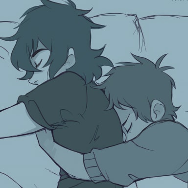 Episode-2: - Spooning of Sleepover, a Voltron Legendary Defender fanfiction comic. they got cozyy