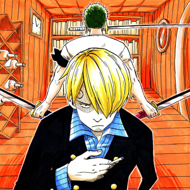 Episode-4: - Kitchenbitch vs Gayblade of Kitchenbitch vs Gayblade, a One Piece fanfiction comic. Zoro and Sanji have to spend a night together in the kitchen... Ö_Ö