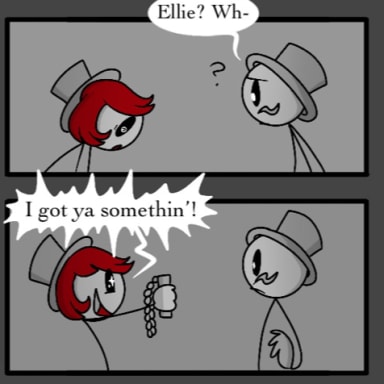 Episode-13: - Interlude I of Crown of Roses, a The Henry Stickmin Collection fanfiction comic. Ellie’s trip to the treasury…