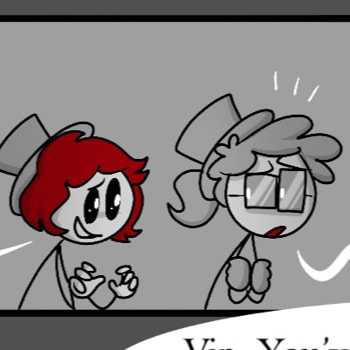 Episode-16: - Interlude II of Crown of Roses, a The Henry Stickmin Collection fanfiction comic. The doctor takes her leave.