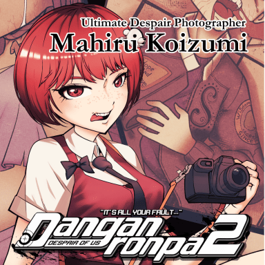 Episode-1: - Despair of us_Mahiru koizumi of Despair of us, a Danganronpa fanfiction comic. Mahiru Koizumi—once the most diligent and ordinary model student among the 77th Class. But what did her darkest, most despair-filled side look like?
This short story reveals a glimpse of the despair she embodied during her days as a psychopathic killer.