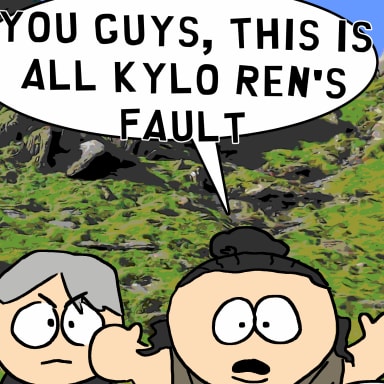 Episode-1: - Kylo Ren is a Bitch of Kylo Ren is a Bitch, a Star Wars and South Park fanfiction comic. 