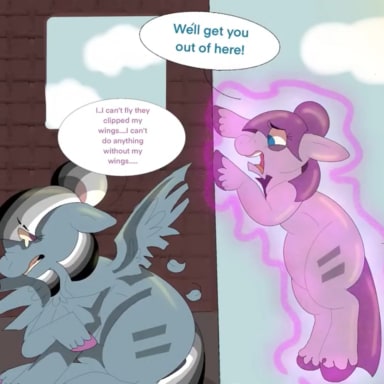Episode-5: - The cult of twilight AU (episode one re-upload) of The cult of twilight AU, a My Little Pony fanfiction comic. granny and the other clones try to help cloudy to escape