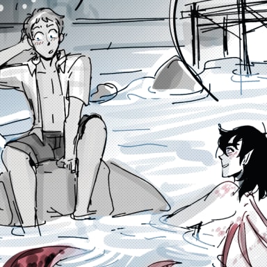 Episode-6: of Once Upon The Seashore, a Voltron Legendary Defender fanfiction comic. They found each other between the sea and the stars.