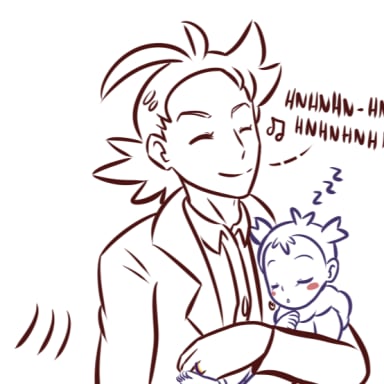 Episode-1: - Papa of Papa, a Pokemon fanfiction comic. As Ash, Goh and Destiny pass a day in Pallet Town, the baby learns a new word...