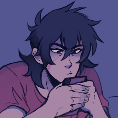 Episode-6: of Loose Ends, a Voltron Legendary Defender fanfiction comic. Lance has a nightmare and calls Keith in the middle of the night