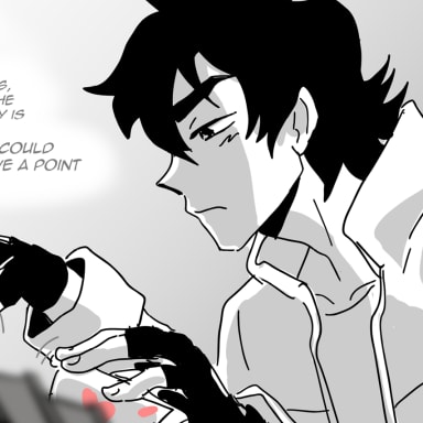 Episode-14: - BONUS: Keith's Side of Love Letter💌, a Voltron Legendary Defender fanfiction comic. "Where did the Valentine's Card come from in the first place?" 
featuring Keith's Side of the story in a sort of prologue.