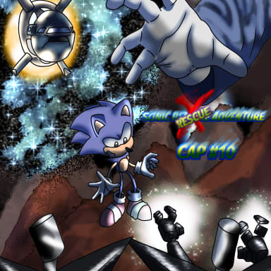 Episode-10: - It vanished... of SONIC BIZARRE ADVENTURE, a Sonic the Hedgehog fanfiction comic. 