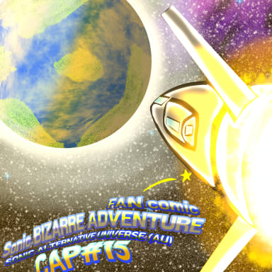 Episode-15: - Capitulo 15 of SONIC BIZARRE ADVENTURE, a Sonic the Hedgehog fanfiction comic. Sonic y Amy?