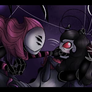 Episode-10: - (Act 1) Hollow Knight: Weaver Song pg 10 of Weaver Song (A Hollow Knight Comic), a Hollow Knight fanfiction comic. Help can come in the most unlikely places, and it seems it sometimes is very one-sided.