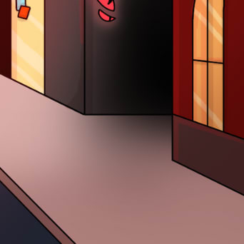 Episode-8: - Page six of Don't Care, a Hazbin Hotel fanfiction comic. Shadow