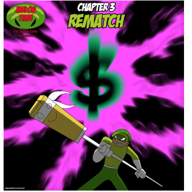 Episode-3: - Rematch of Ed, Edd n Eddy - Melonhead AU, a Ed, Edd n Eddy fanfiction comic. The rematch between Captain Melonhead and the Scam Gang! 
Also, the debut of the Bellybutton Eater!