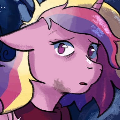 Episode-1: - Take a Break of Beneath the Changelings, a My Little Pony fanfiction comic. It’s been months since Twilight Sparkle and Cadance have seen the surface. Throughout their struggle to survive in the crystal caves, Twilight is having an especially hard time to take care of herself.