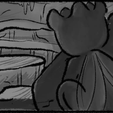 Episode-8: - Peril - 2 of The Queen Mother, a Hollow Knight fanfiction comic. The Queen's agents give chase to the fleeing bug while someone unexpected lies in wait.