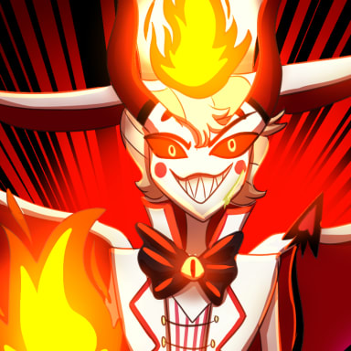 Episode-10: - Even a devil like loves a challenge of LOVE ON THE BATTLEFIELD (REDRAW), a Hazbin Hotel fanfiction comic. 