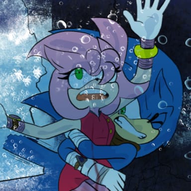 Episode-1: - Lie Eaters 1 of Lie Eaters, a Sonic the Hedgehog fanfiction comic. Fear of water sets in. Panic prevents confidence from emerging.