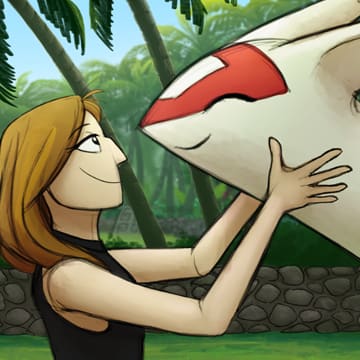 Episode-12: - Challenging Latias of El's Alolan Adventures, a Pokemon fanfiction comic. As Guzma learns El has a legendary dragon on her team, he is itching immensely to challenge her and Latias to a battle