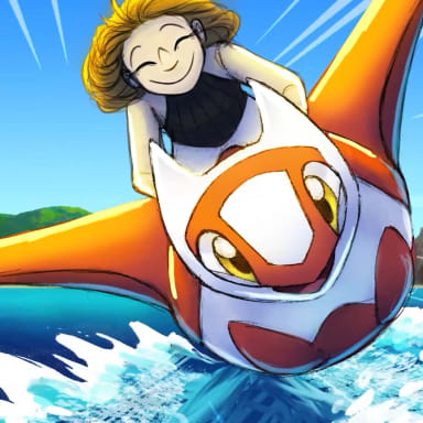 Episode-14: - Ya got a license for that, Ma'am? of El's Alolan Adventures, a Pokemon fanfiction comic. El finally gets to explore Alola on the back of her beloved Latias...