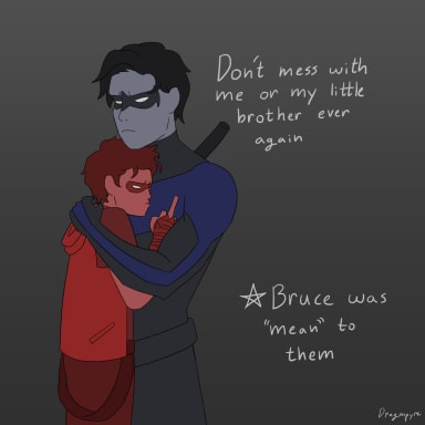 Episode-8: - Bruce Is A Meanie of Secret Robin, a DC and Batman fanfiction comic. The children have unionized.